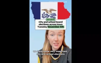 WATCH: Iowa has city and school elections on Nov. 4