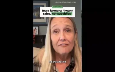 WATCH: Jennifer Konfrst says Iowa farmers want better markets, not bailouts