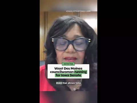 WATCH: Renee Hardman, West Des Moines city councilwoman, running for Iowa Senate