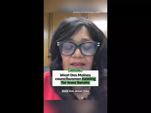 WATCH: Renee Hardman, West Des Moines city councilwoman, running for Iowa Senate