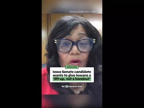 WATCH: Iowa Senate candidate wants to give Iowans a ‘lift up, not a handout’