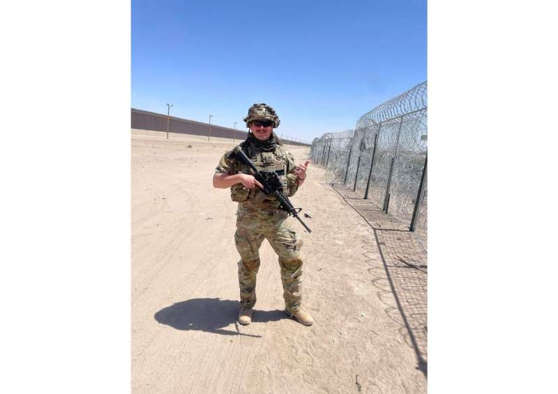 William “Nate” Howard was identified as one of the Iowa National Guard members killed in an “ISIS attack” in Syria Dec. 13, 2025. (Photo posted by Meskwaki Nation Police Department Facebook page)