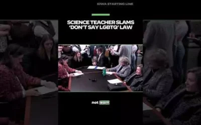 WATCH: Science teacher slams ‘Don’t Say LGBTQ’ law