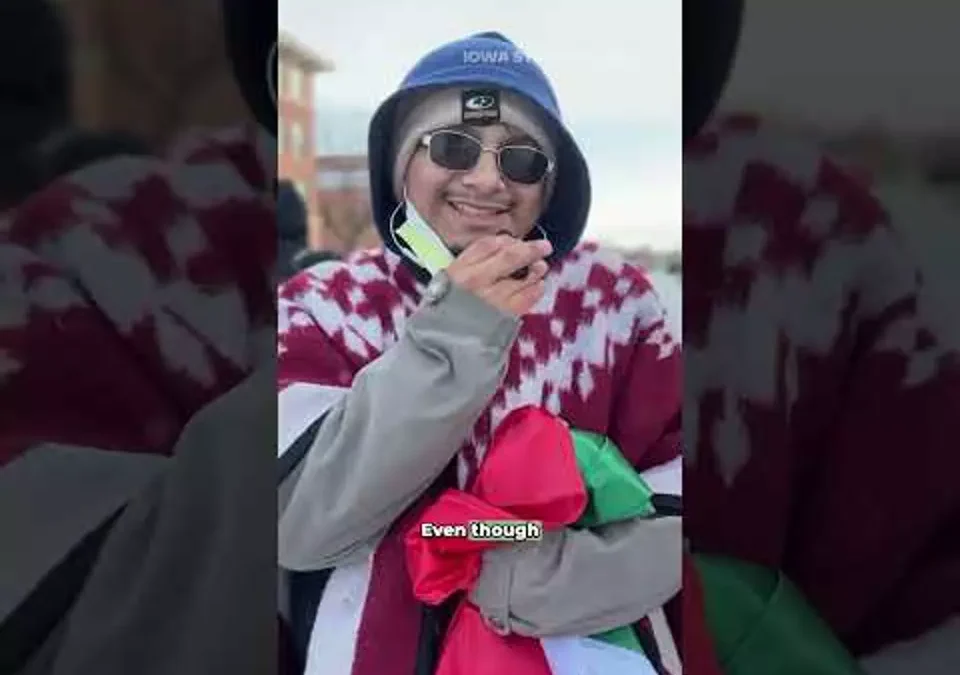 WATCH: University of Northern Iowa students protest ICE