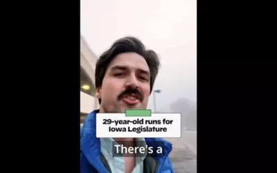 WATCH: 29-year-old runs for Iowa Legislature