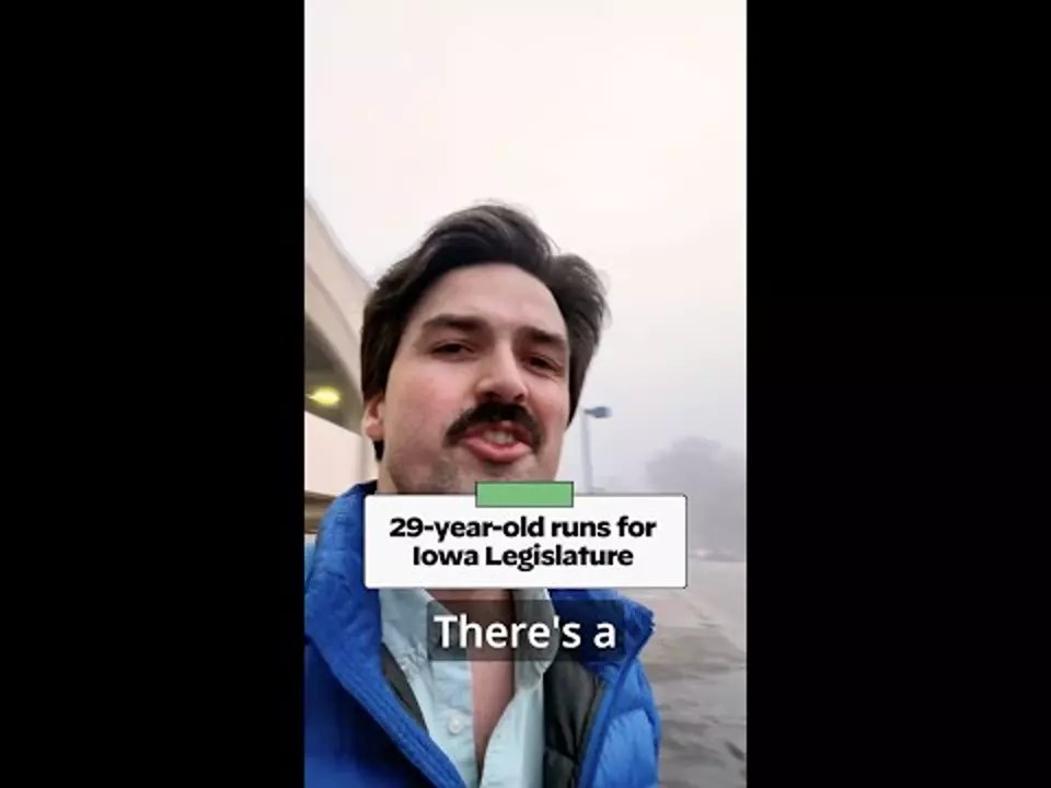 WATCH: 29-year-old runs for Iowa Legislature