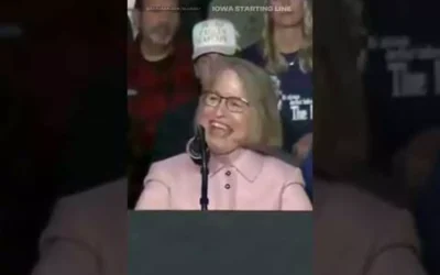 WATCH: US Rep. Miller-Meeks said she’d give the ‘one-finger salute’ to protesters outside Trump event