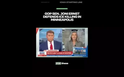 WATCH: GOP Sen. Joni Ernst defends ICE killing in Minneapolis