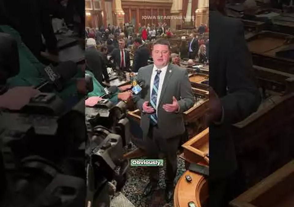 WATCH: Top Iowa Republican says protecting property owners from eminent domain is a priority