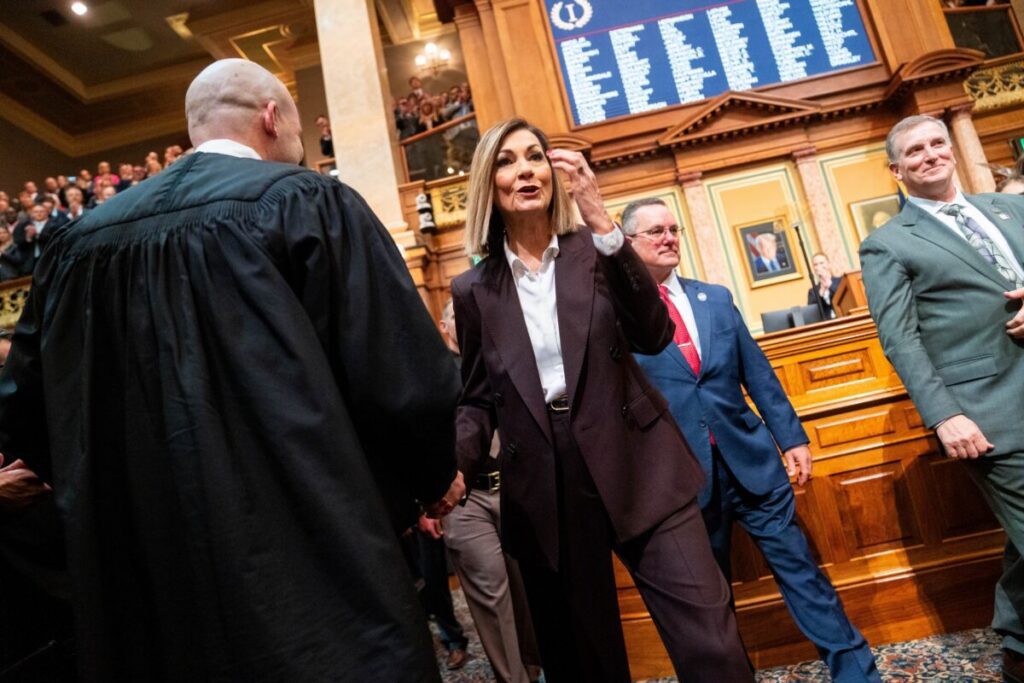 POLITICS - Iowa Starting Line