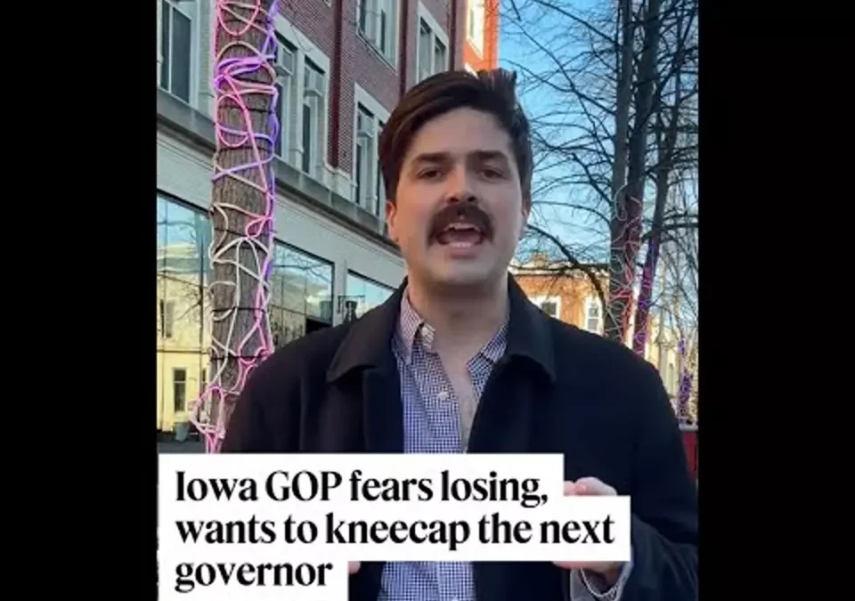 WATCH: Iowa GOP fears losing, wants to kneecap the next governor