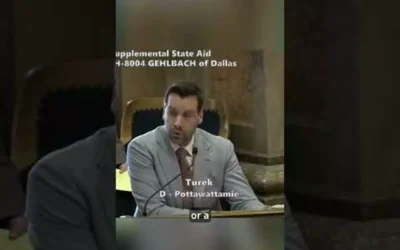 WATCH: ‘Robbing the next generation’: Turek slams Iowa GOP school proposal