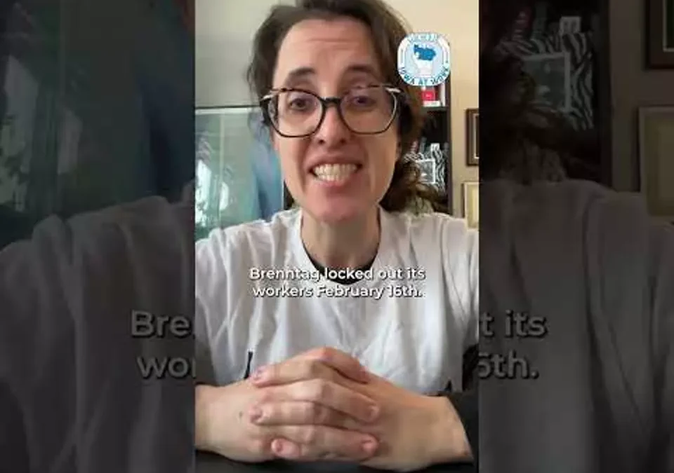 WATCH: Show up to support Brenntag workers February 26th at 3pm