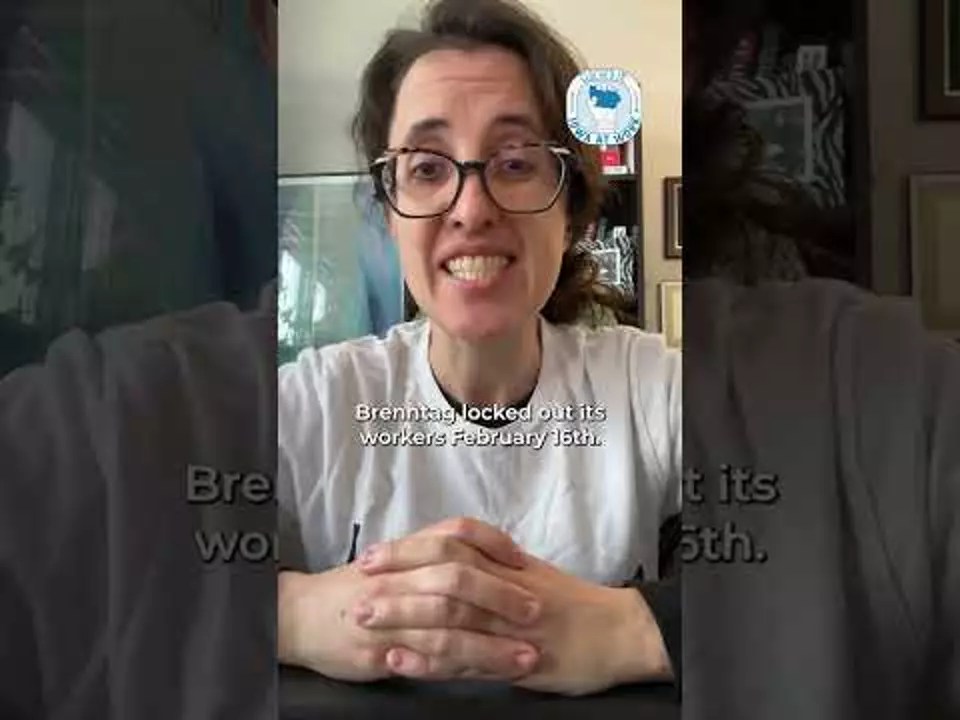 WATCH: Show up to support Brenntag workers February 26th at 3pm