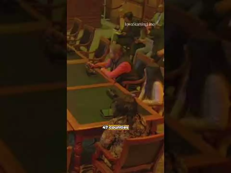 POLITICS - Iowa Starting Line