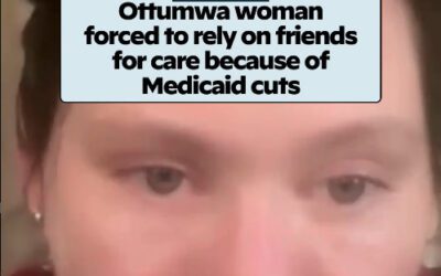 With Medicaid slashed, Iowa woman relies on unpaid friends for help