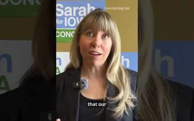 WATCH: Dem candidate Sarah Trone Garriott hears of Ottumwa health care woes