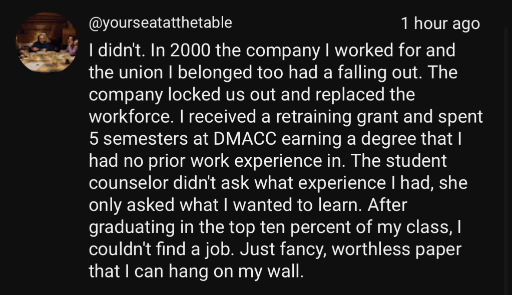 College grads can’t find work. Could this help?