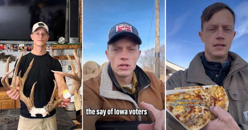 Rob Sand's years of bow-hunting clips, Casey's pizza reviews, and skateboarding videos have quietly built the most powerful social media presence in Iowa politics.