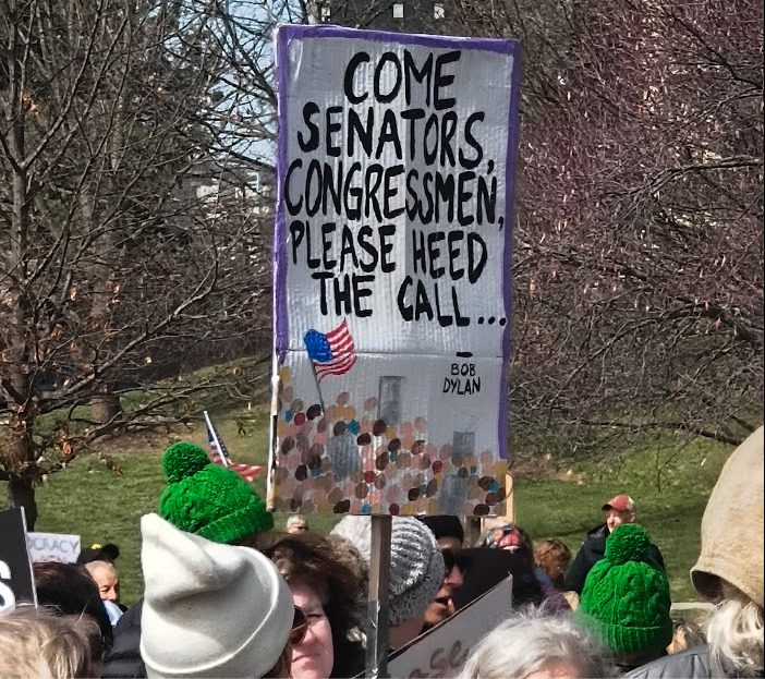 No Kings Des Moines protest in March 2026. (Courtesy of reader Joanna S.)