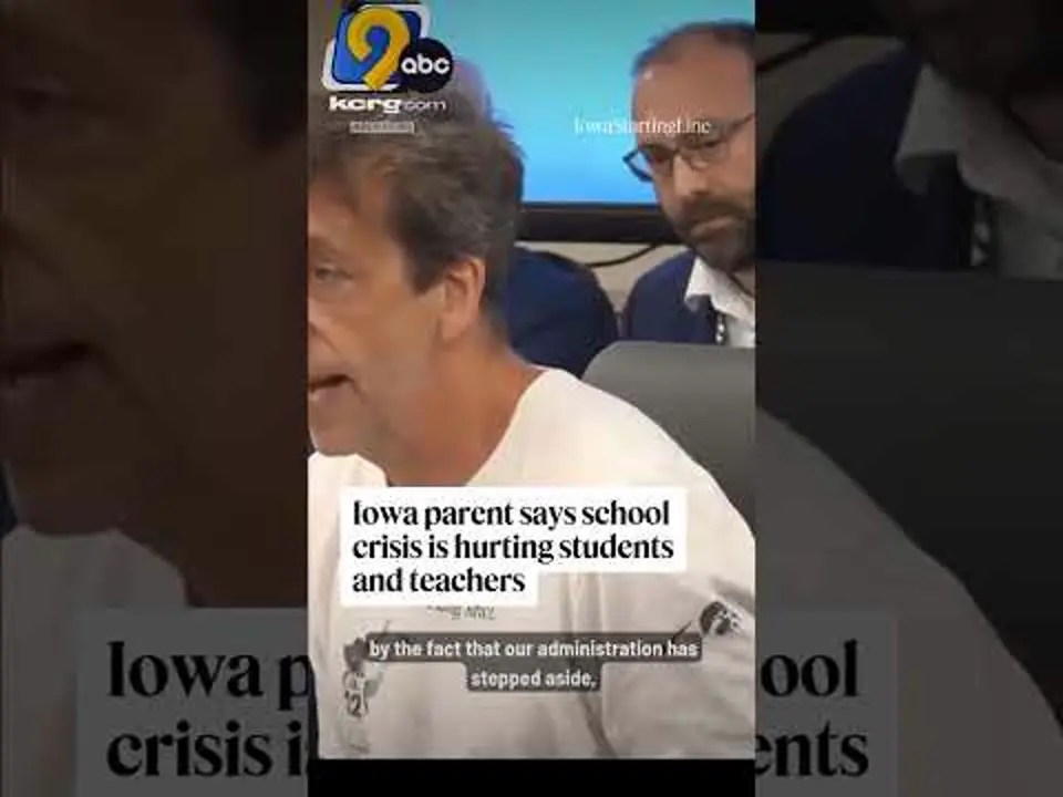 Iowa parent says school financial crisis is hurting students and teachers