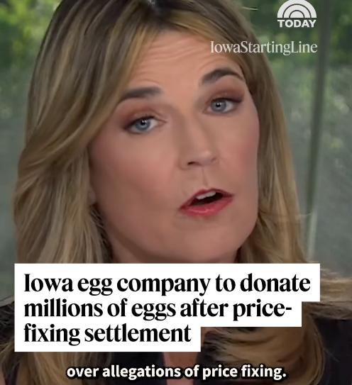 Iowa egg company scrambles over price-fixing suit