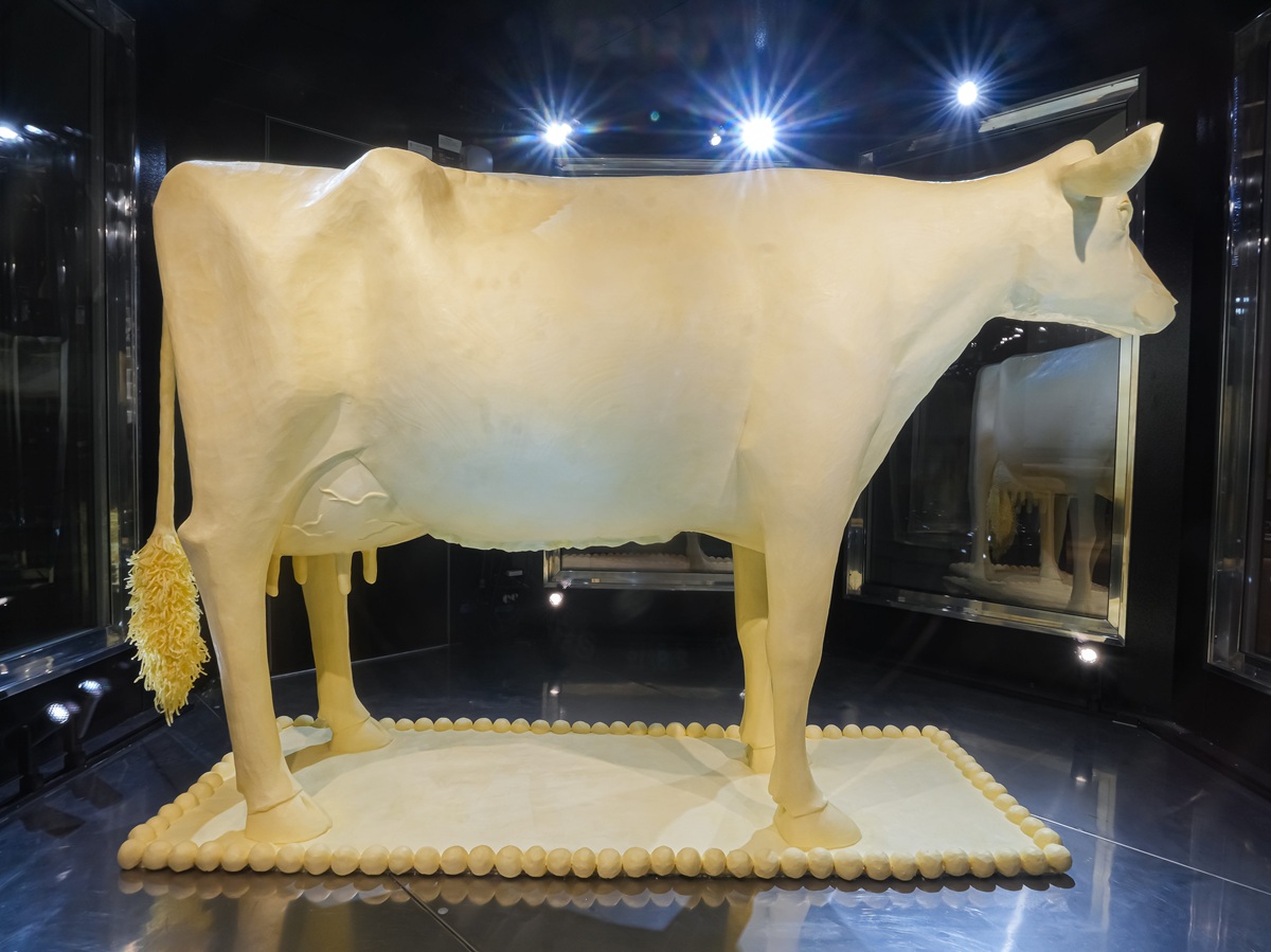 butter cow