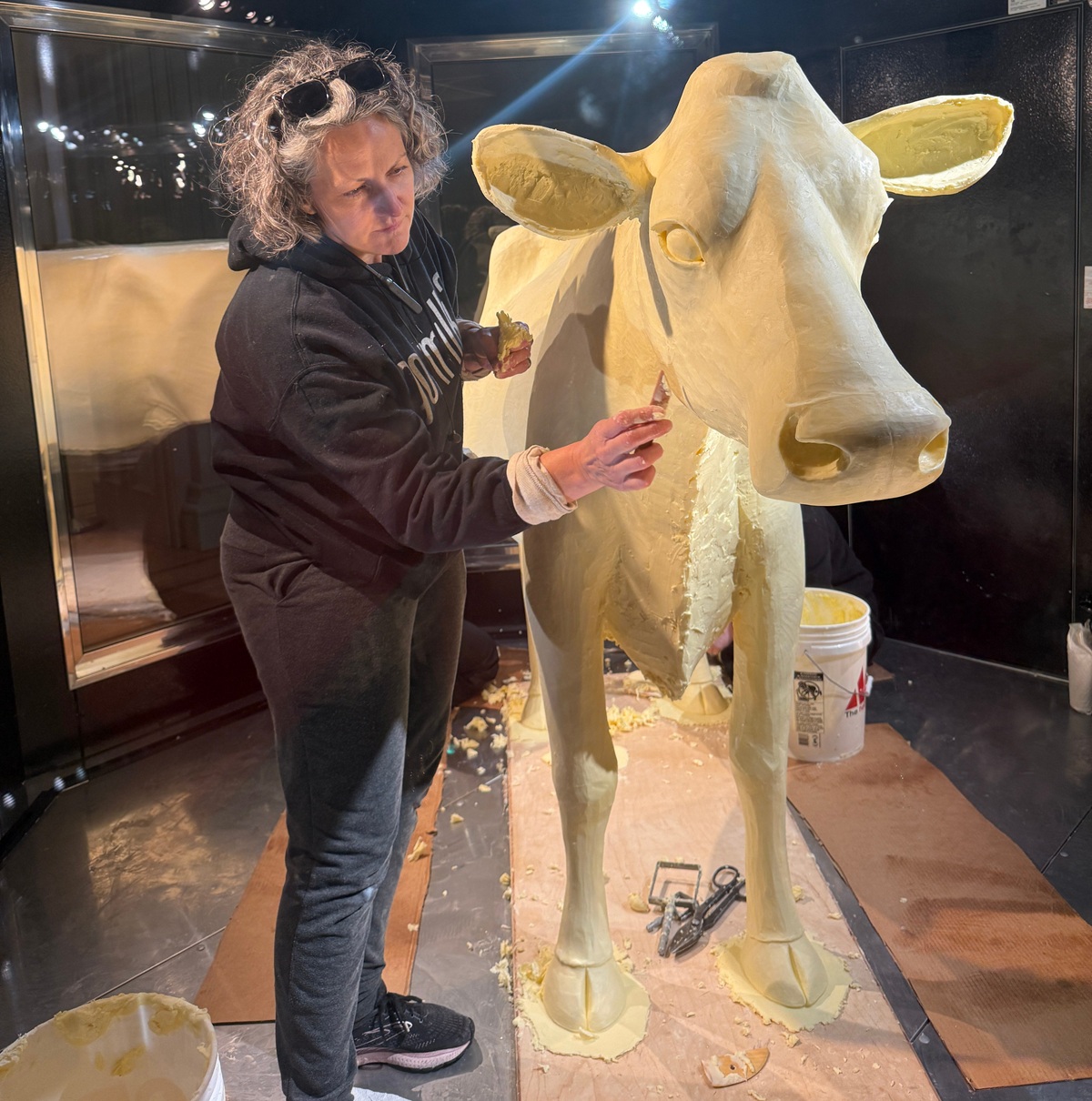 butter cow