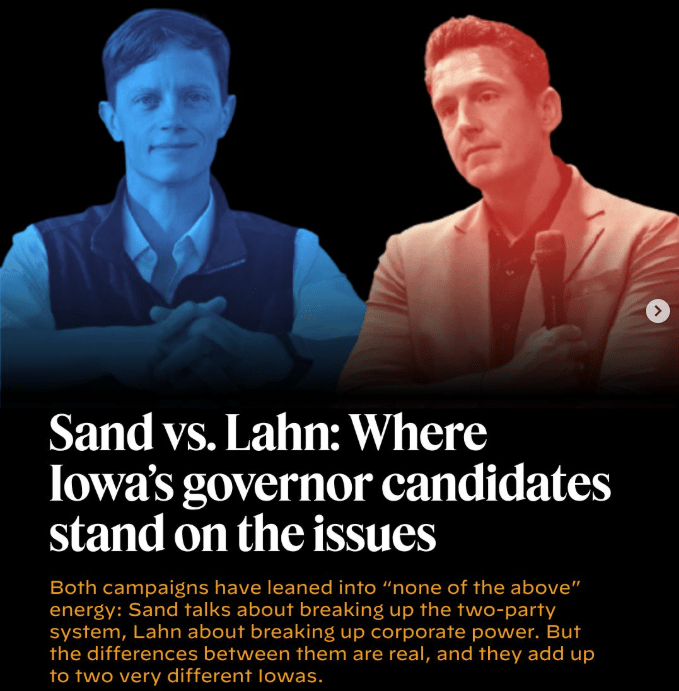 How Iowa’s gubernatorial candidates stand on the issues