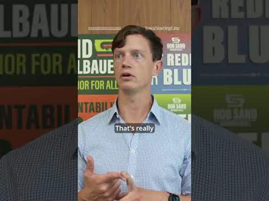 Rob Sand’s pitch to feed every Iowa kid for free